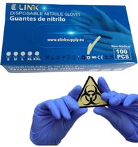 E-Link Nitrile Gloves